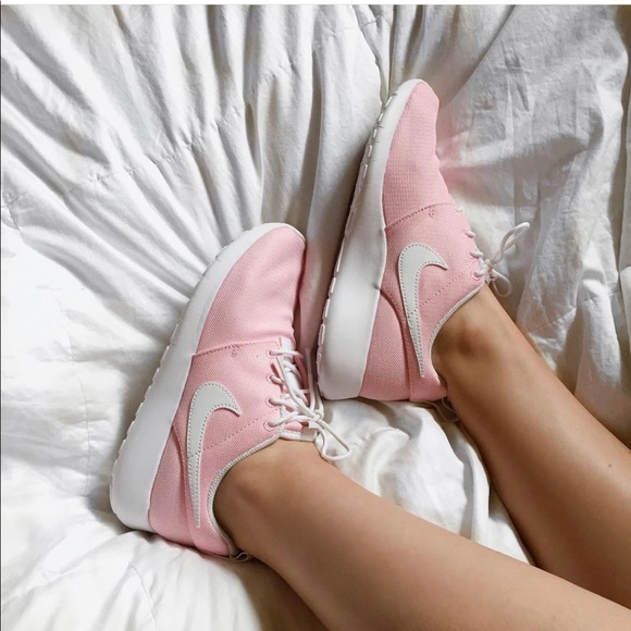 Baby Pink Nike Roshes